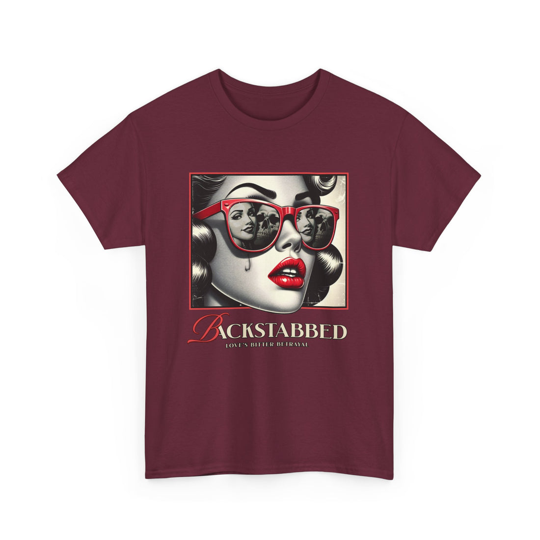 Backstabbed T-Shirt - Graphic T-Shirt from Tee Utopia
