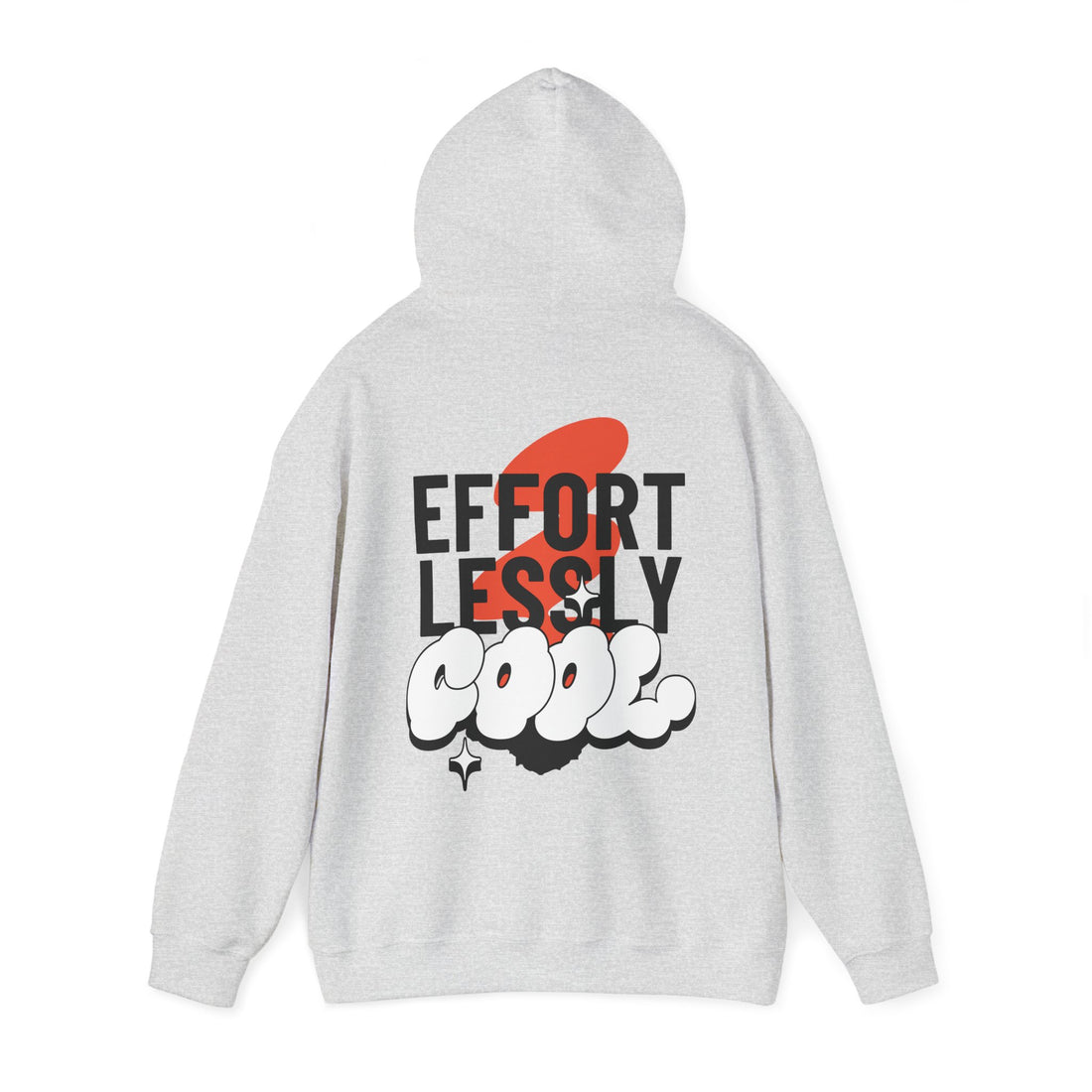 Effortlessly Cool Front and Back Hoodie - Graphic Hoodie from Tee Utopia