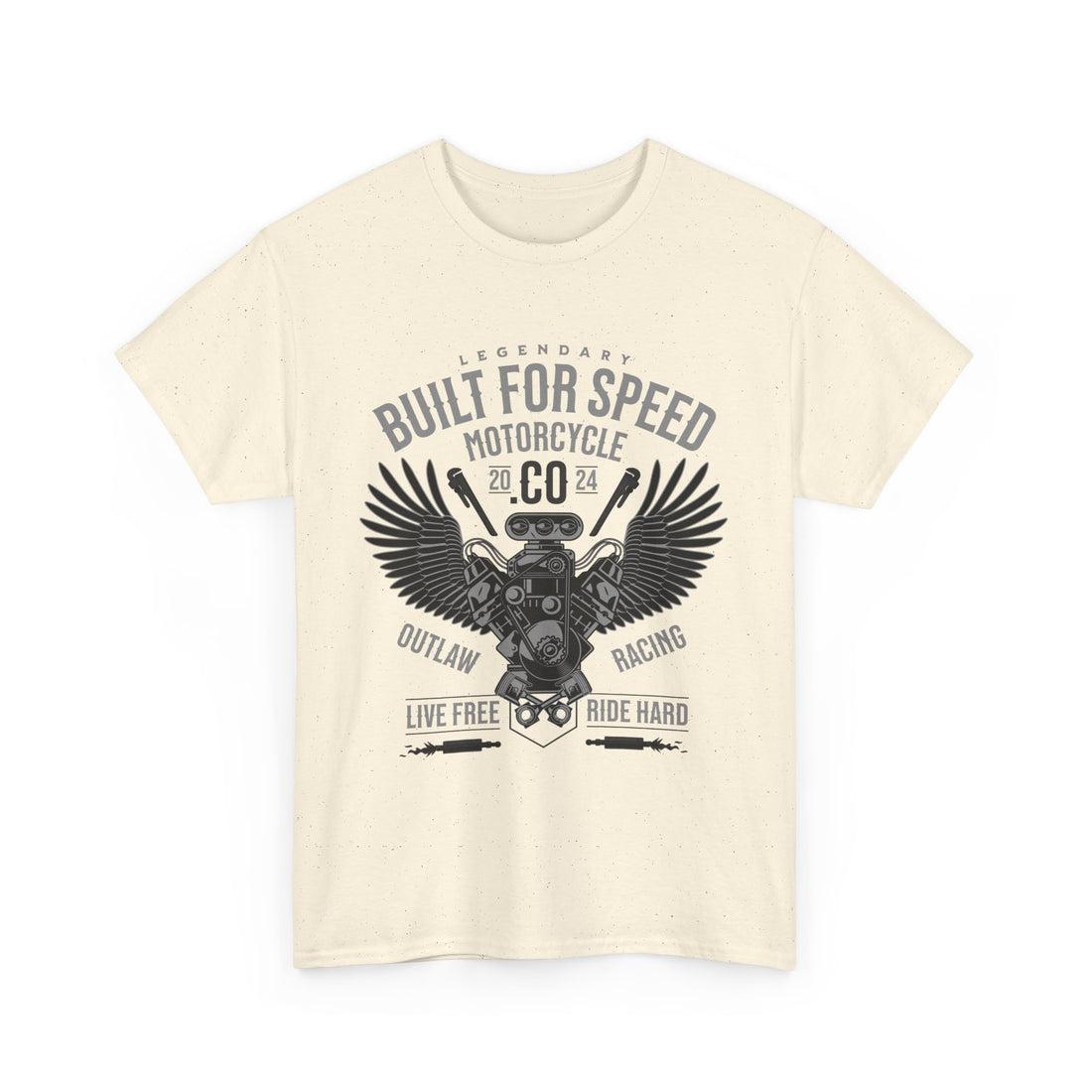 Built For Speed T-Shirt - Graphic T-Shirt from Tee Utopia