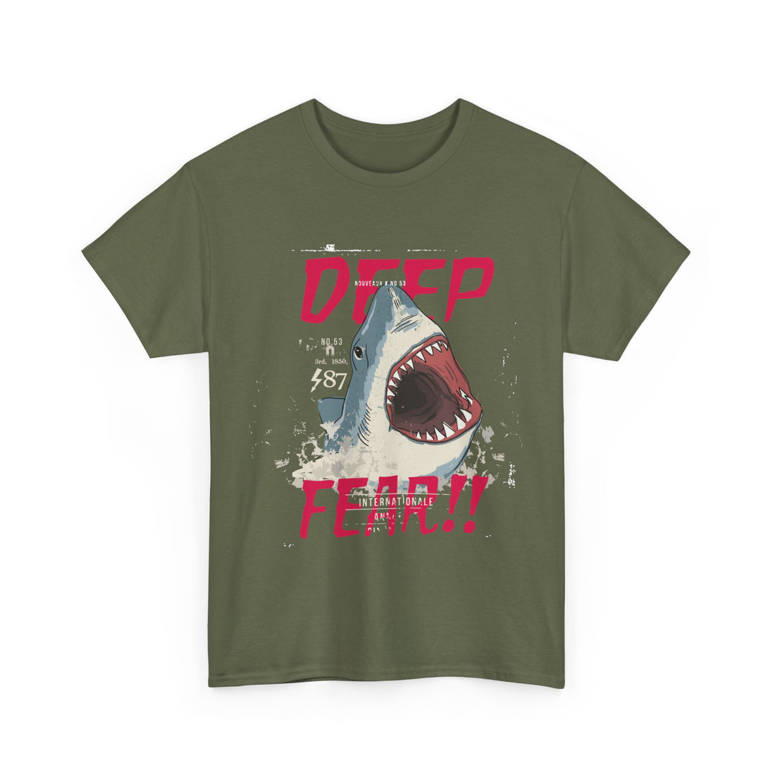 Deep Fear!! T-Shirt - Graphic T-Shirt from Tee Utopia