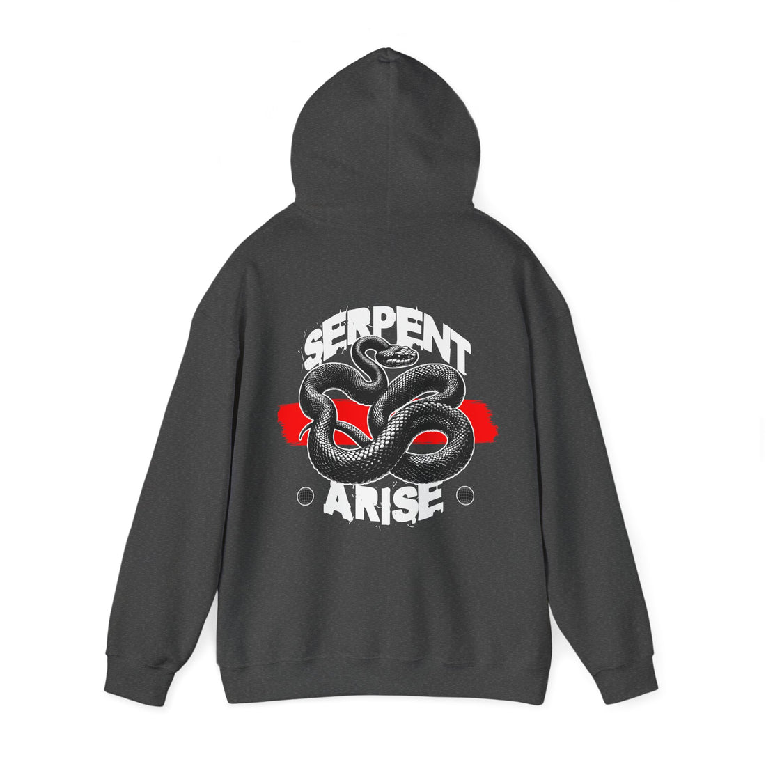 Serpent Arise Front and Back Hoodie - Graphic Hoodie from Tee Utopia