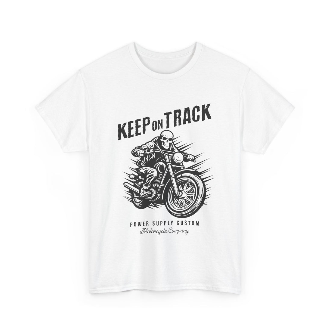 Keep On Track T-Shirt - Graphic T-Shirt from Tee Utopia