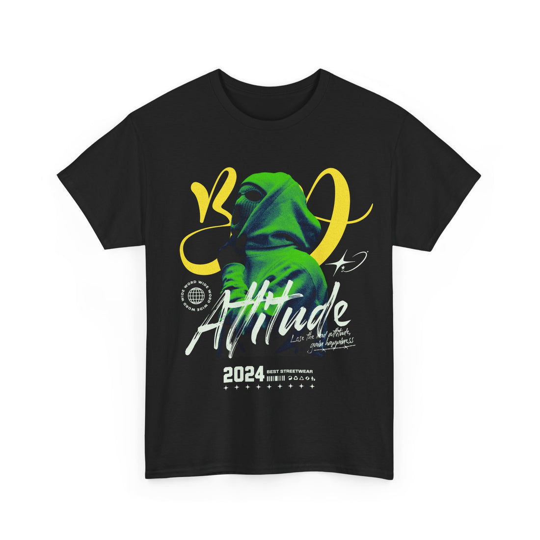 Attitude T-Shirt - Graphic T-Shirt from Tee Utopia