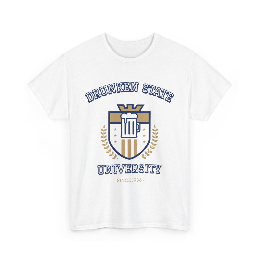 Drunken State University  T-Shirt - Graphic T-Shirt from Tee Utopia