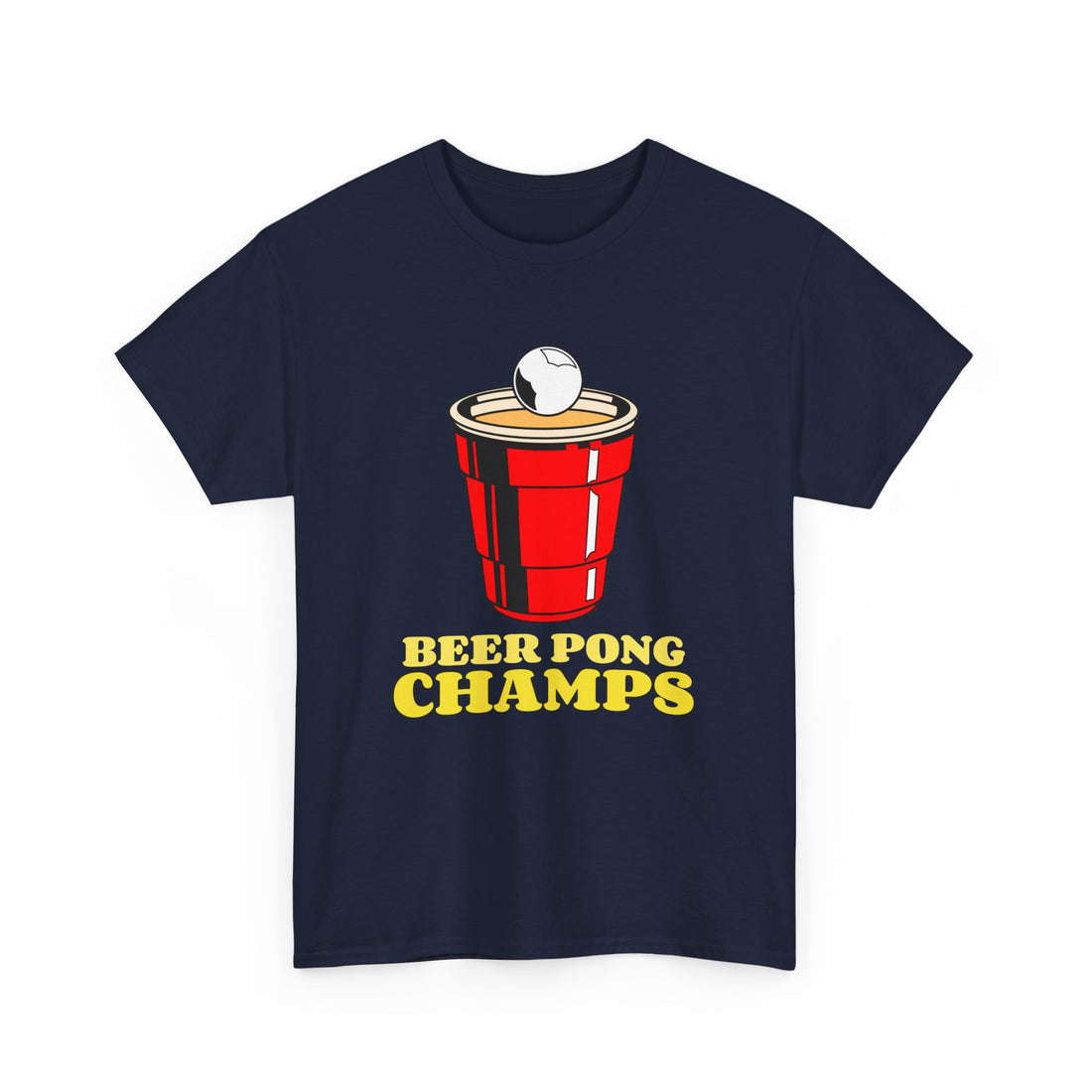 Beer Pong Champs  T-Shirt - Graphic T-Shirt from Tee Utopia
