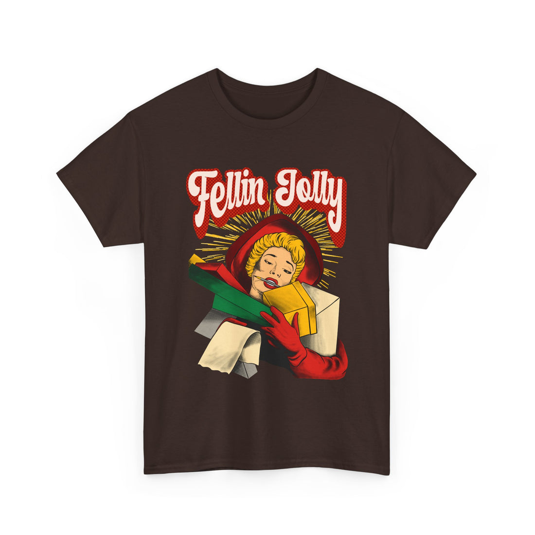 Feeling Jolly T-Shirt - Graphic T-Shirt from Tee Utopia