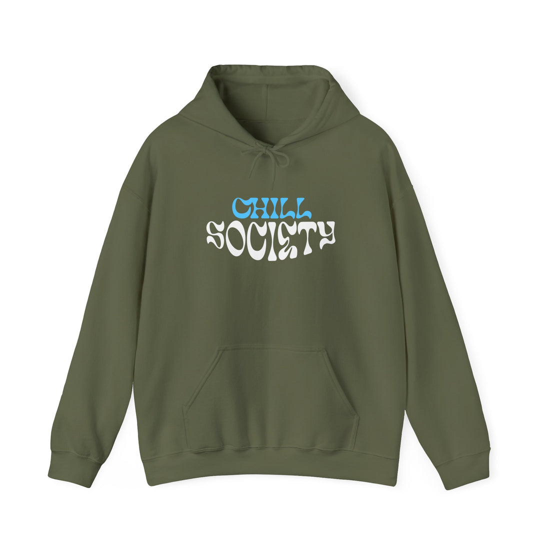 Chill Society Front and Back Hoodie - Graphic Hoodie from Tee Utopia