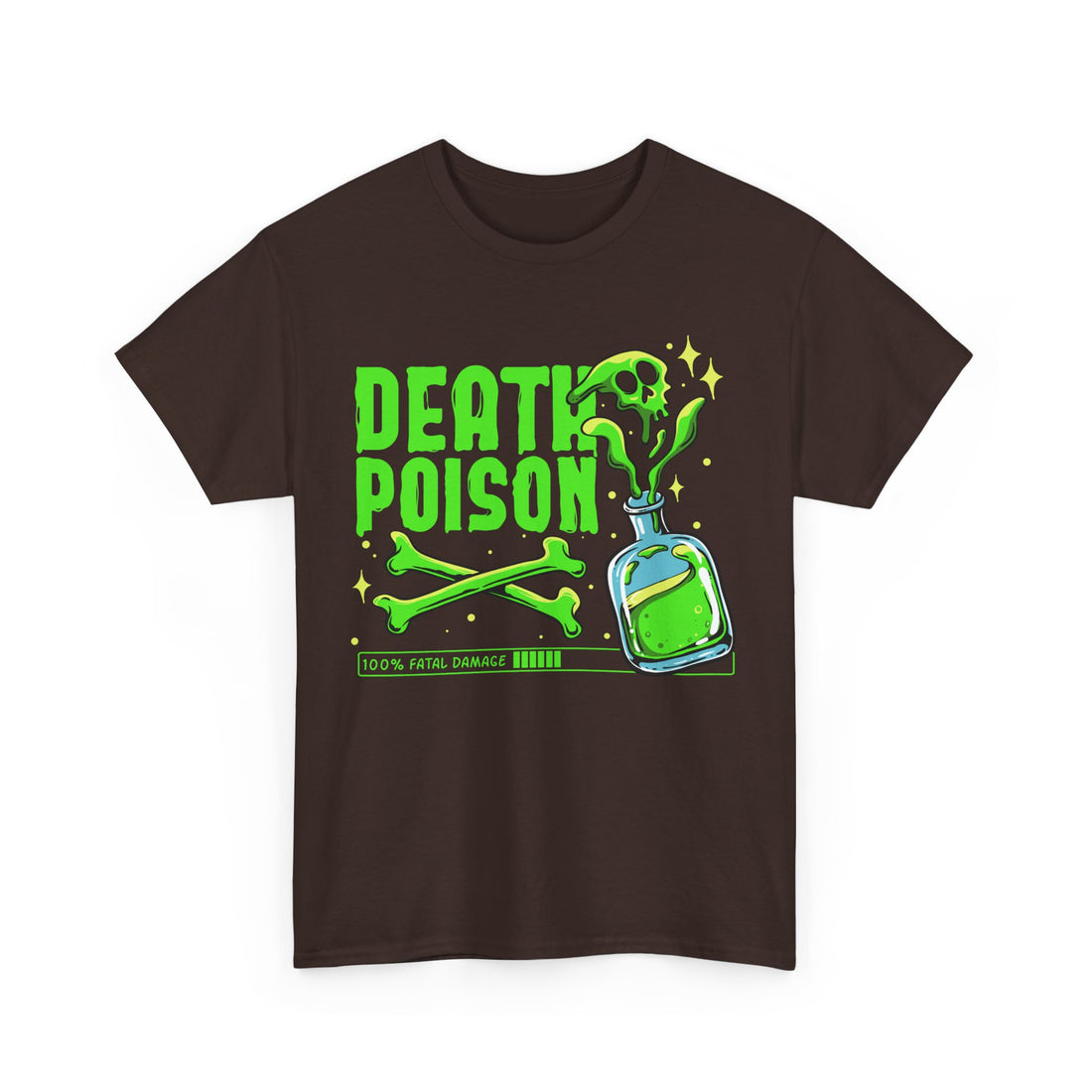 Death Poison T-Shirt - Graphic T-Shirt from Tee Utopia