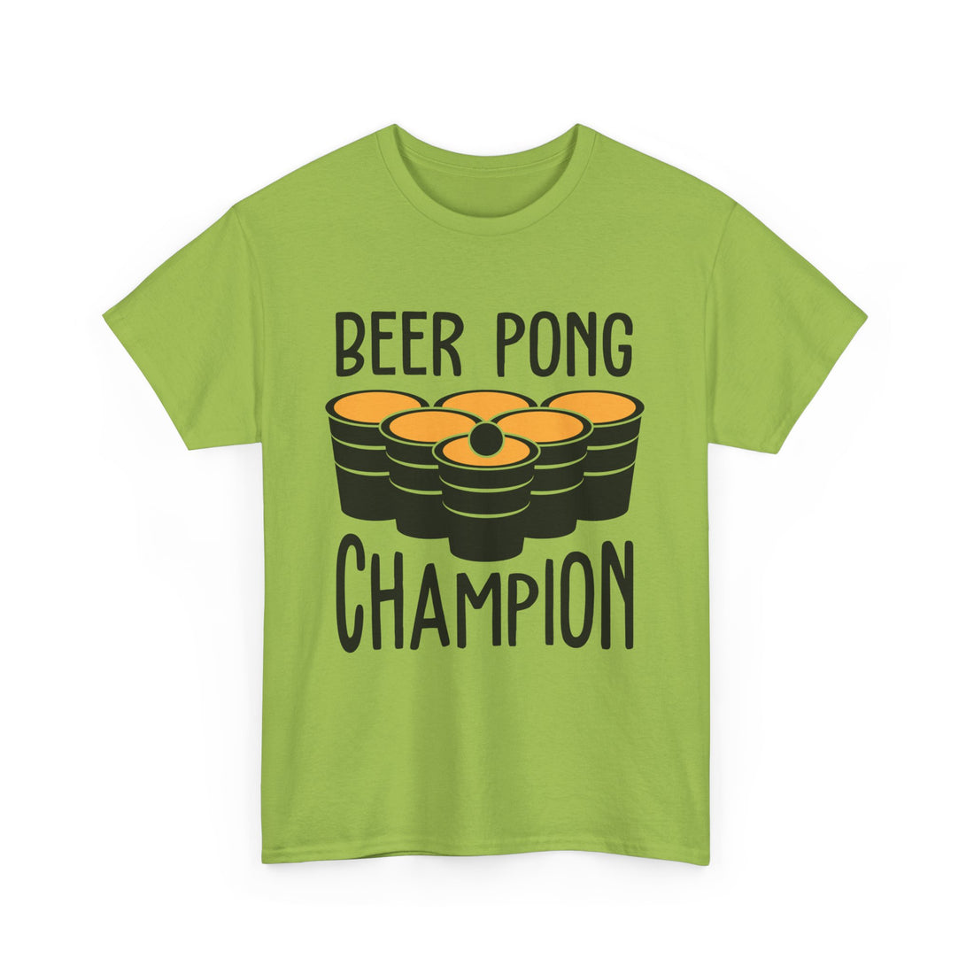 Beer Pong Champion  T-Shirt - Graphic T-Shirt from Tee Utopia