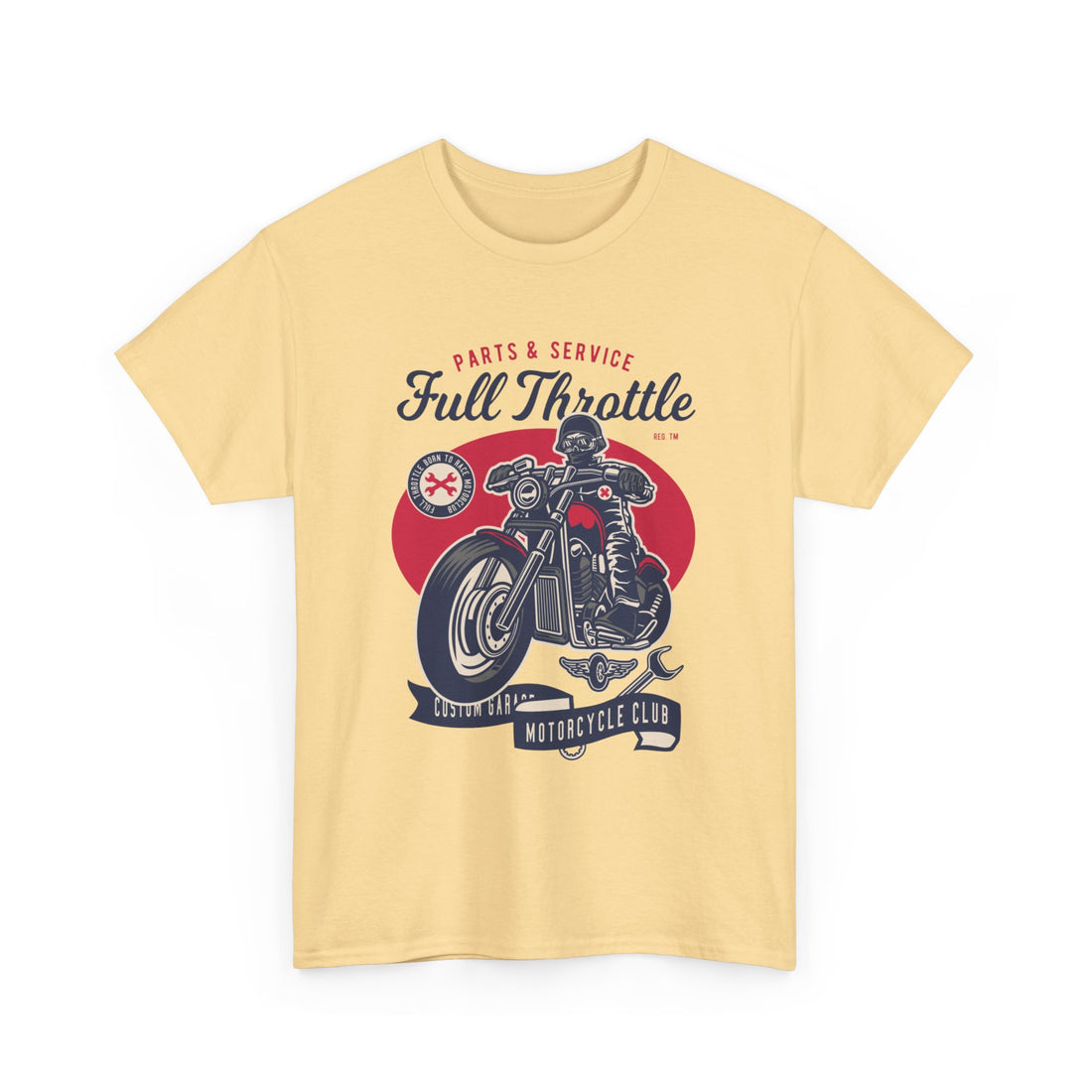 Full Throttle T-Shirt - Graphic T-Shirt from Tee Utopia