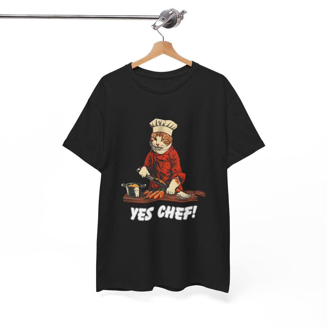 Yes Chef! T-Shirt - Graphic T-Shirt from Tee Utopia