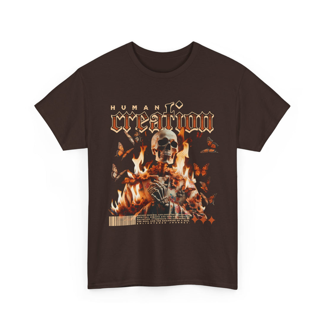 Human Creation T-Shirt - Graphic T-Shirt from Tee Utopia