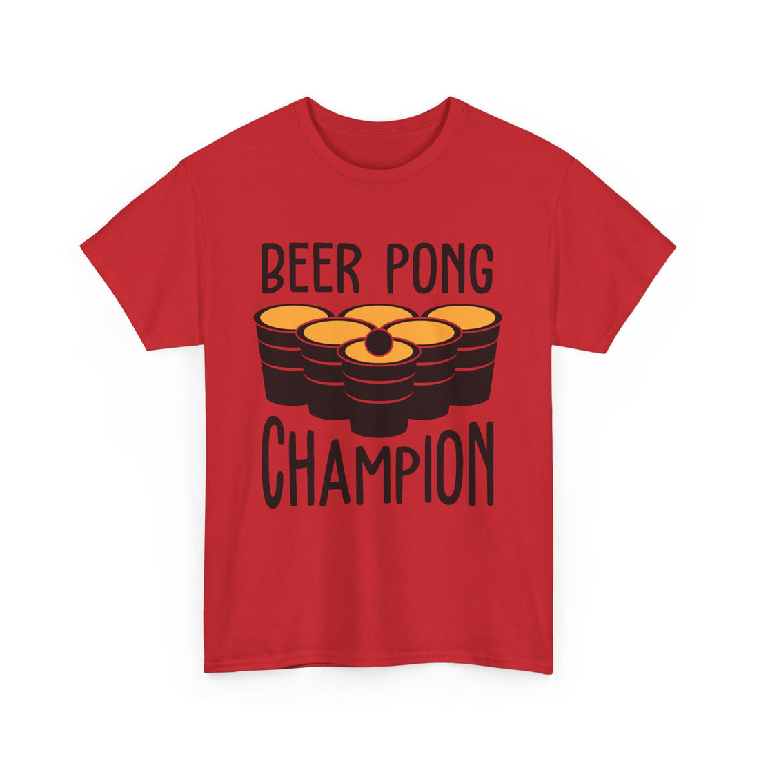 Beer Pong Champion  T-Shirt - Graphic T-Shirt from Tee Utopia