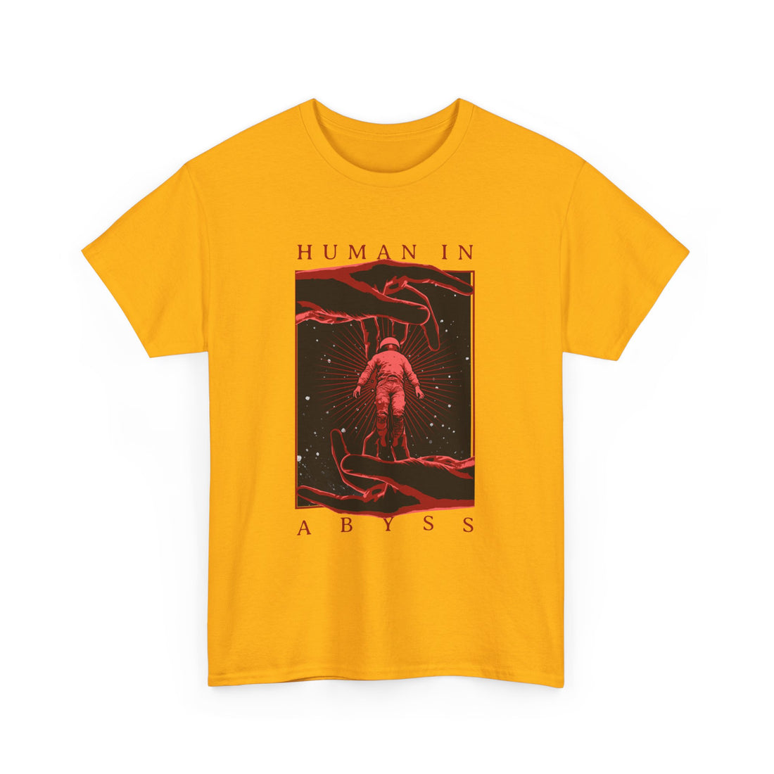Human in Abyss T-Shirt - Graphic T-Shirt from Tee Utopia