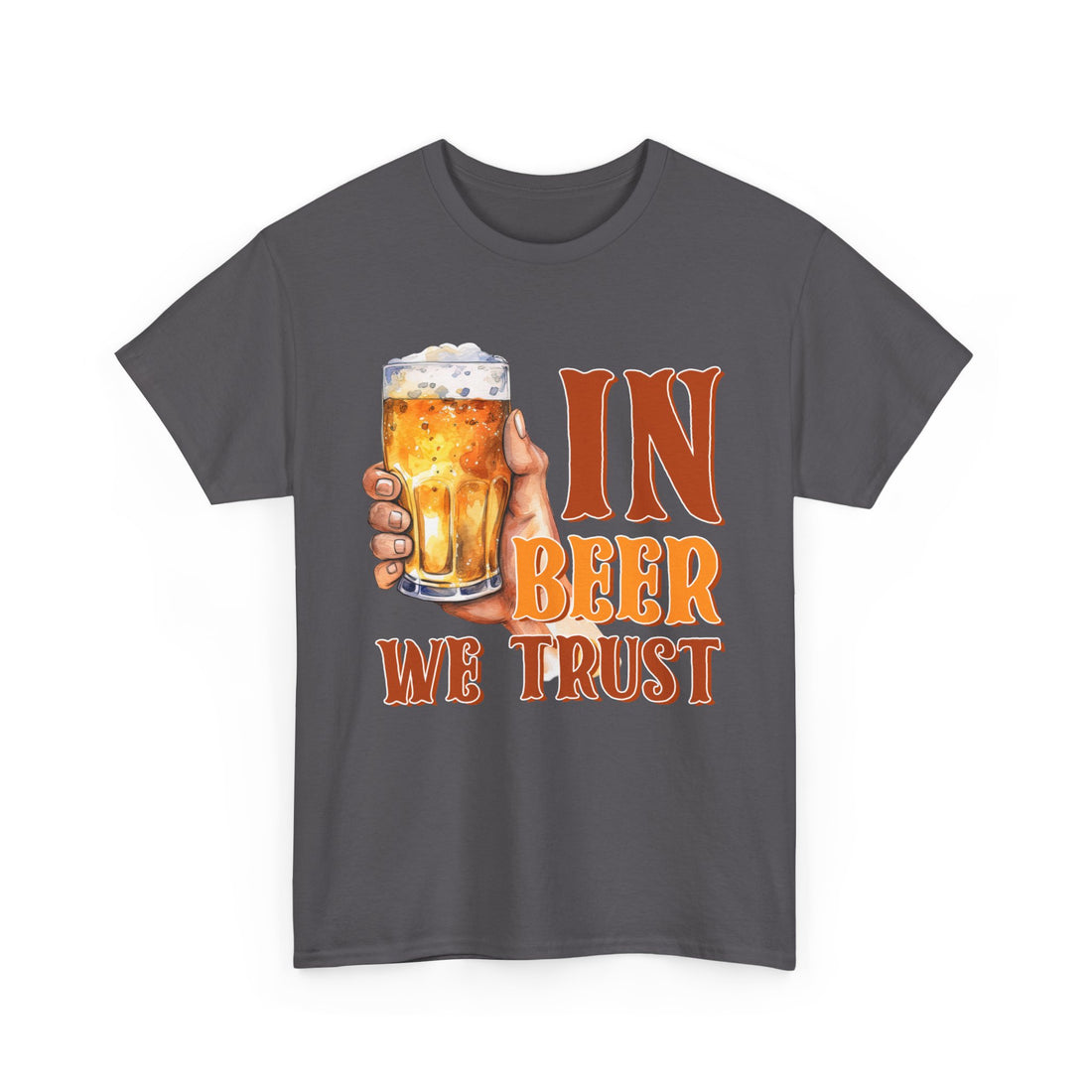 In Beer We Trust  T-Shirt - Graphic T-Shirt from Tee Utopia