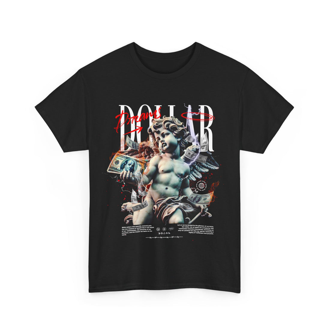 Dollar Dreams T-Shirt - Graphic T-Shirt from Tee Utopia