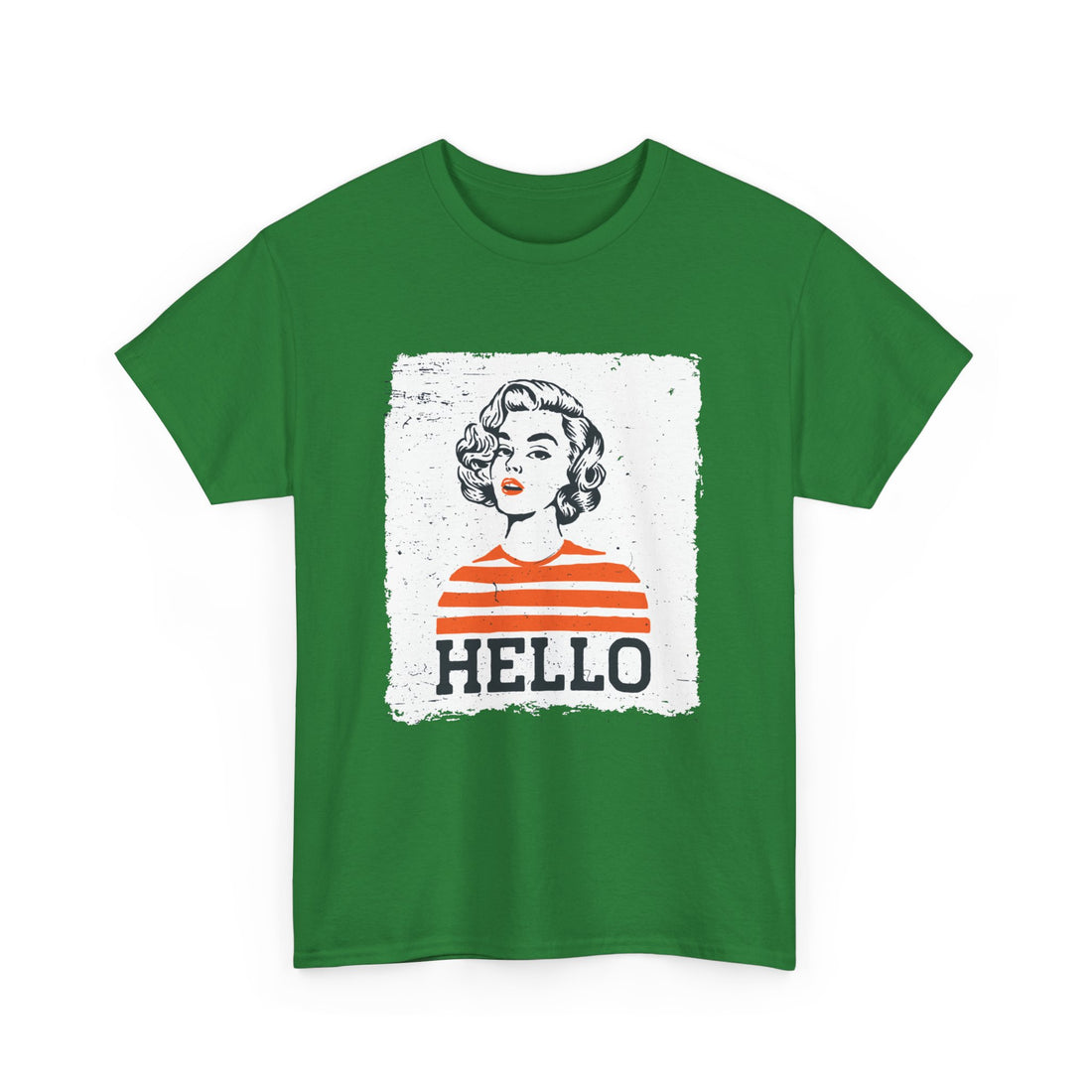 HELLO Vintage T-Shirt - Graphic T-Shirt from Tee Utopia