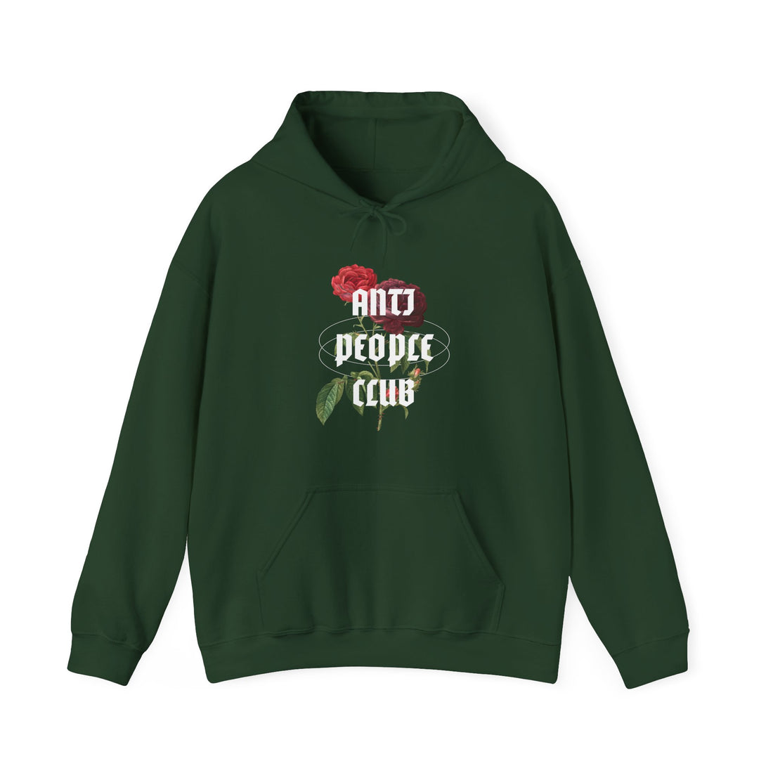 Anti People Club Hoodie - Graphic Hoodie from Tee Utopia