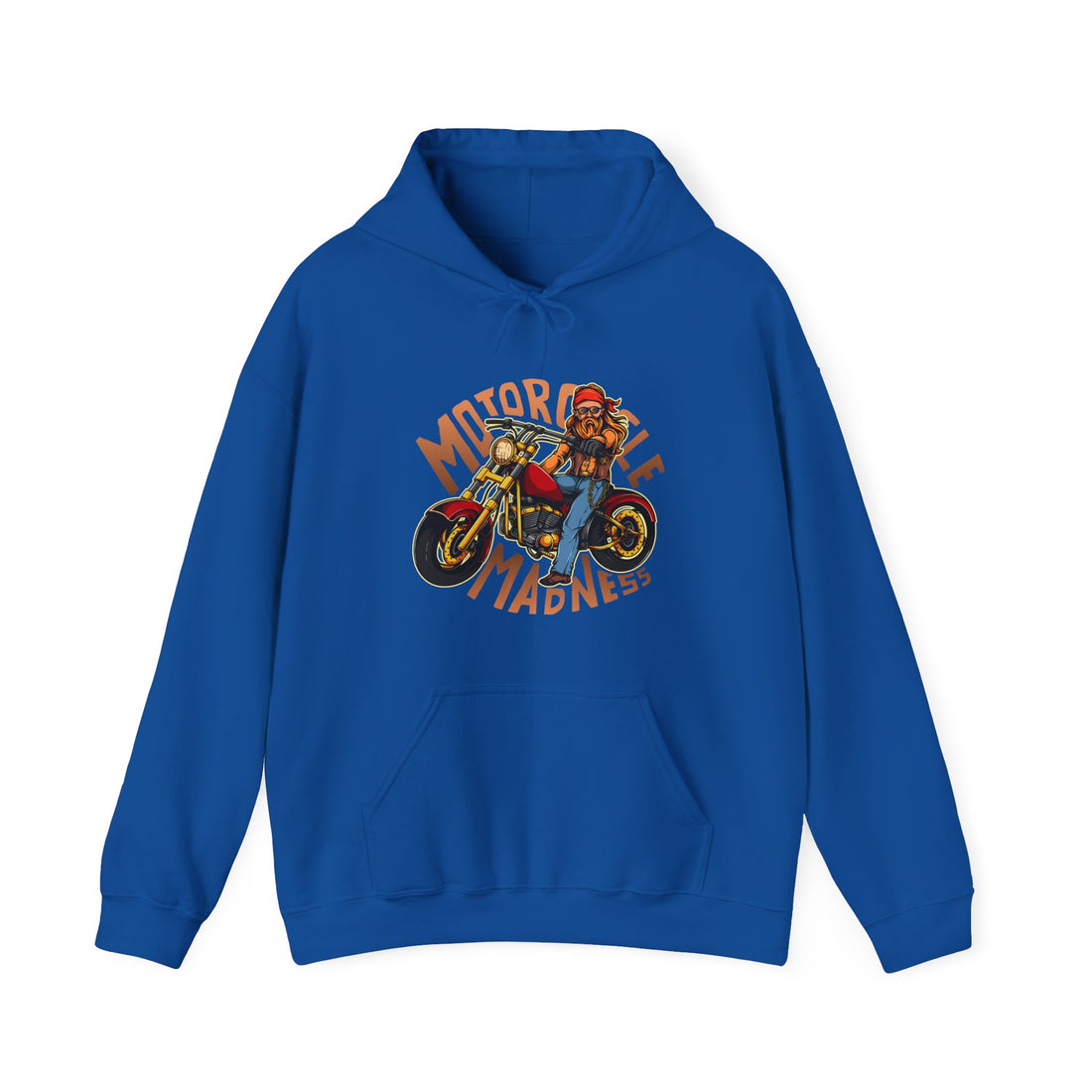 Motorcycle Madness Hoodie - Graphic Hoodie from Tee Utopia