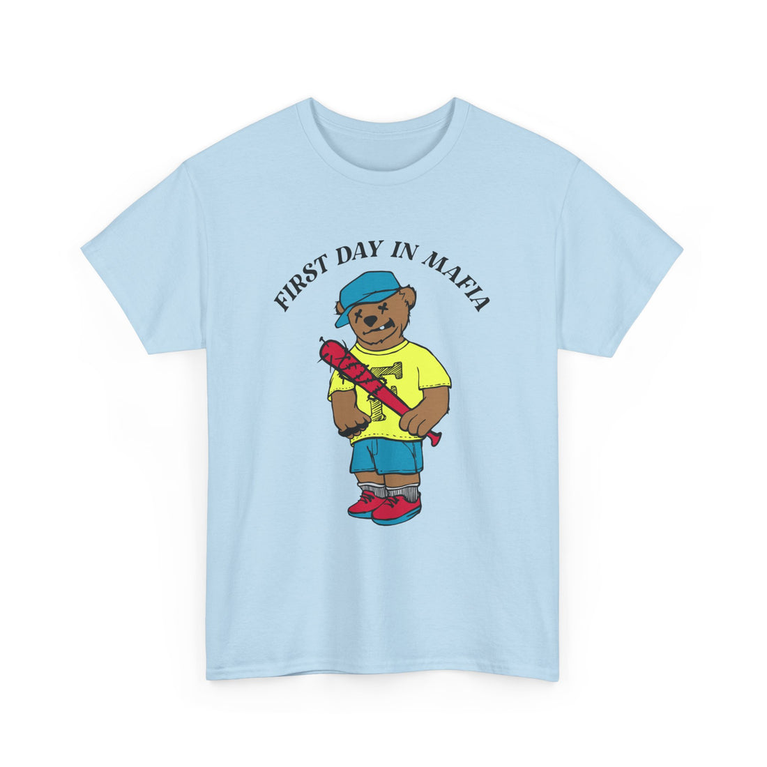 First Day In Mafia T-Shirt - Graphic T-Shirt from Tee Utopia