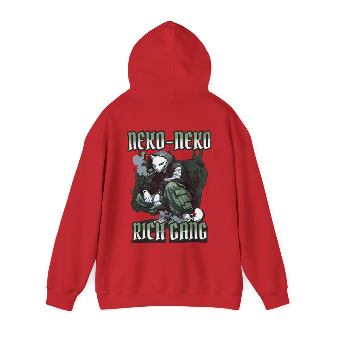 Neko Rich Gang Front and Back Hoodie
