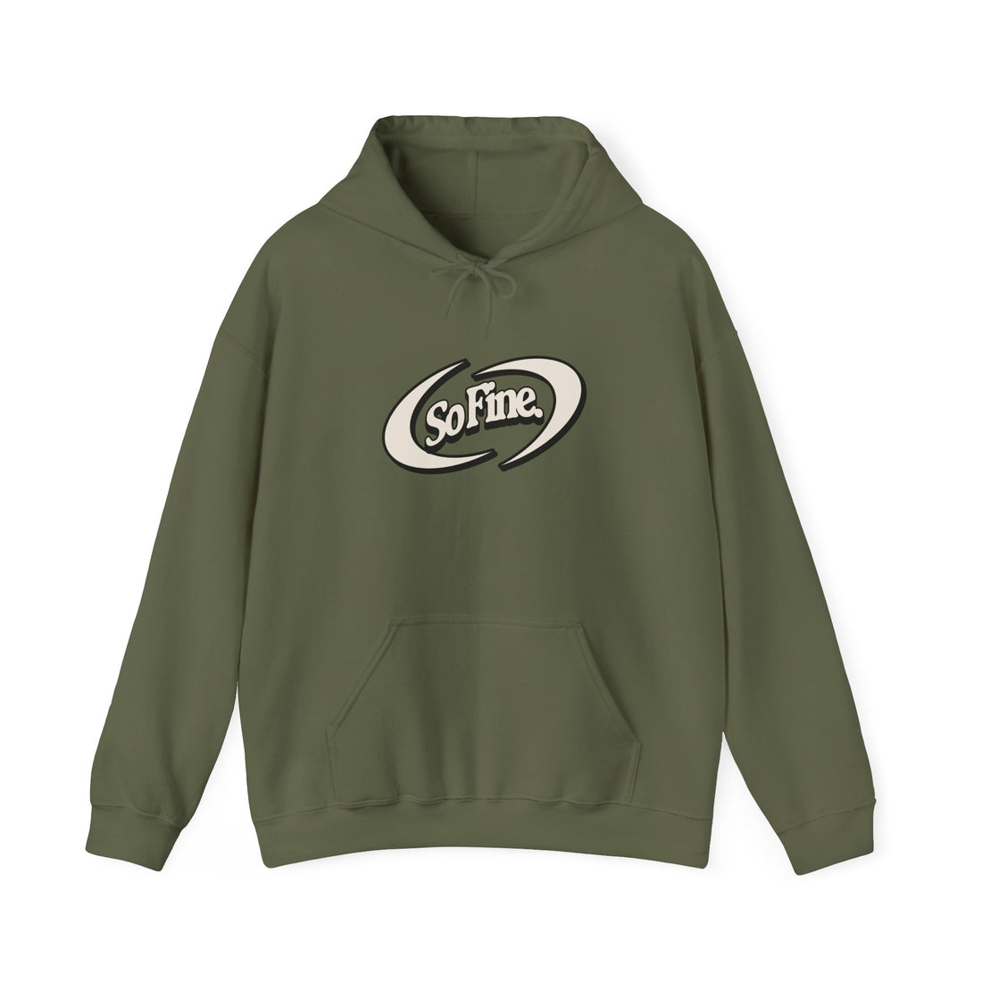 Everything is Perfectly Fine. Front and Back Hoodie - Graphic Hoodie from Tee Utopia