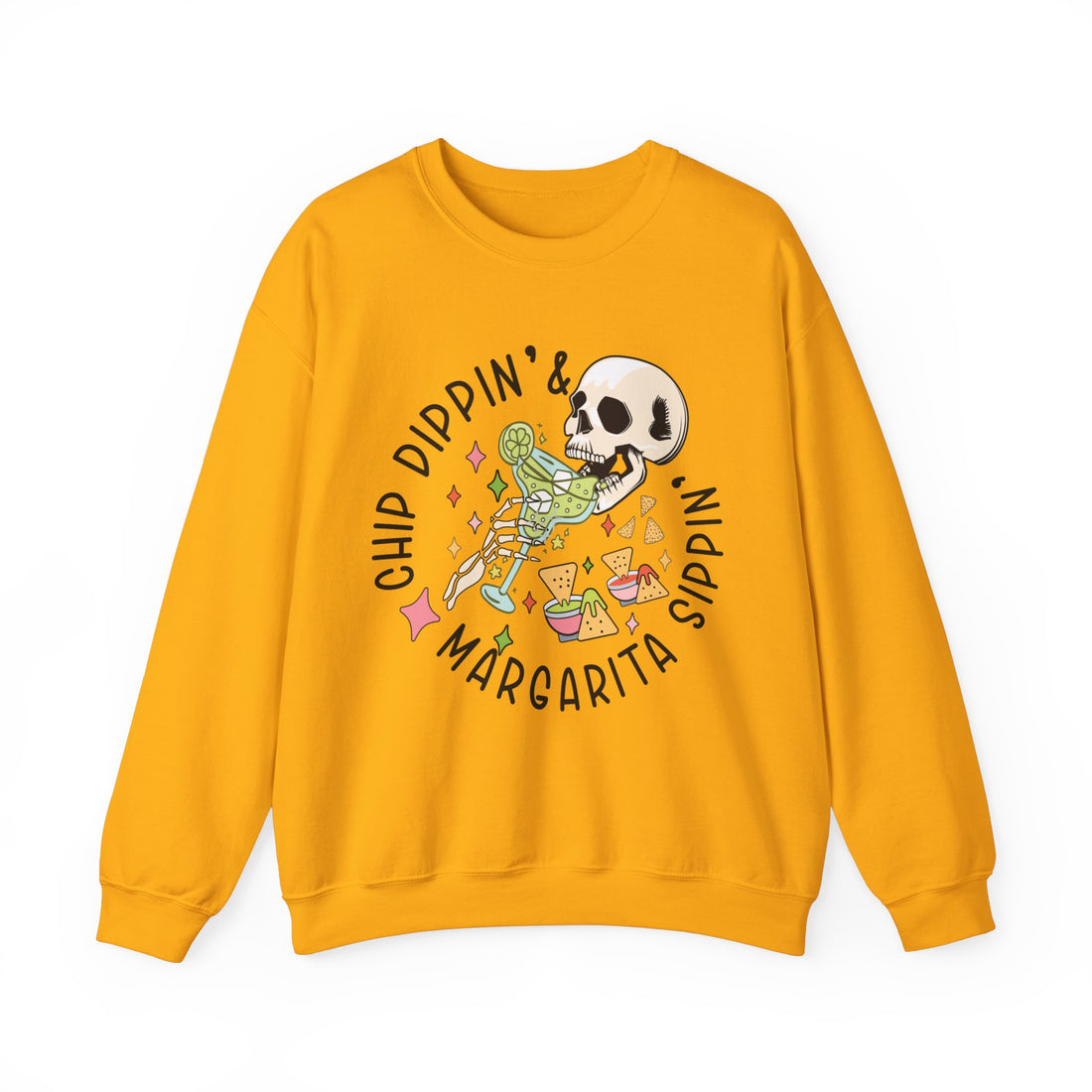 Chip Dippin Margarita Sippin Sweatshirt - Graphic Sweatshirt from Tee Utopia