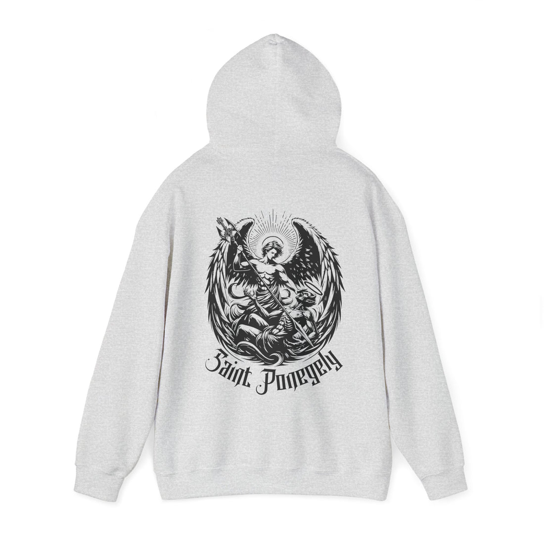 Saint Ponegely Front and Back Hoodie