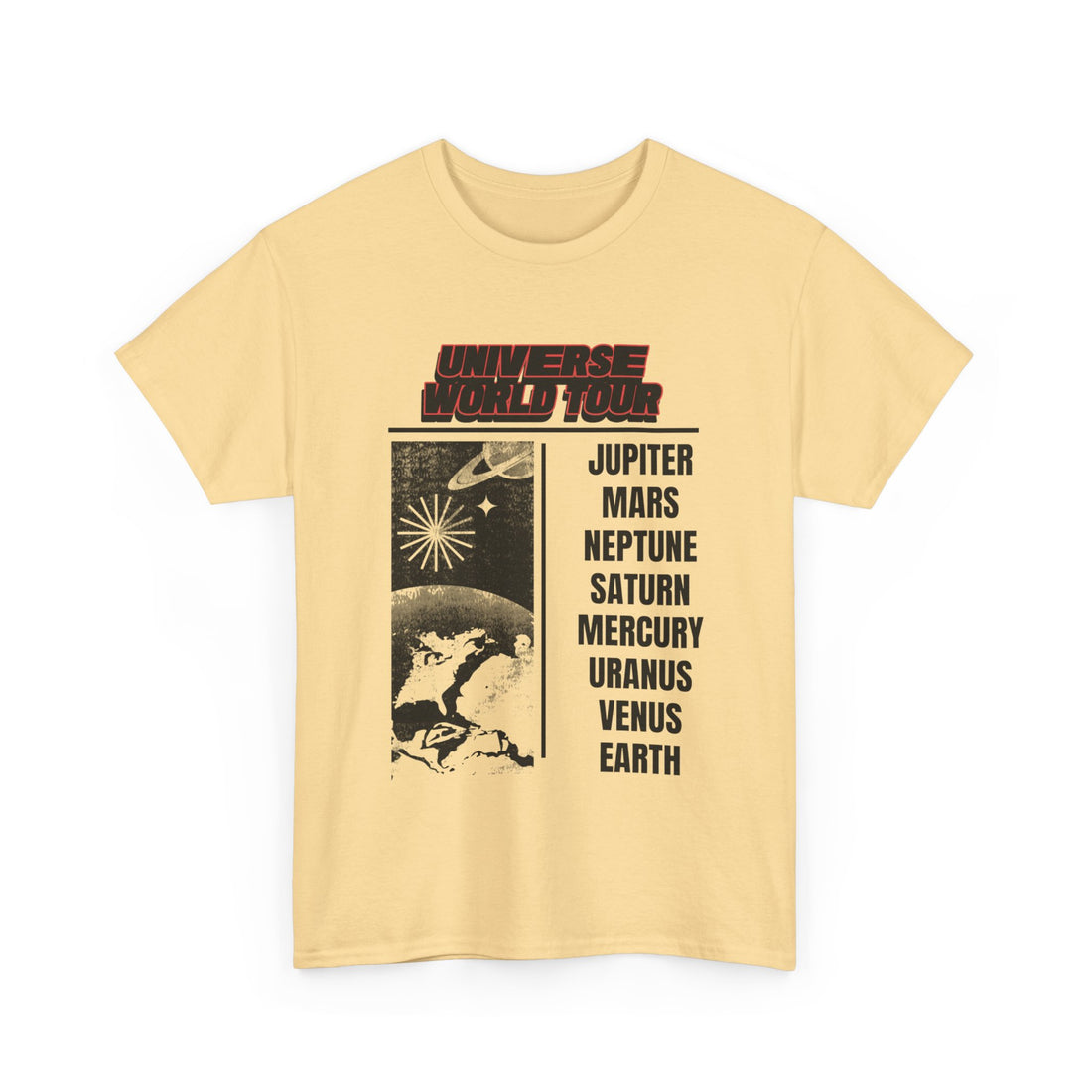 Universe World Tour T-Shirt - Graphic T-Shirt from Tee Utopia