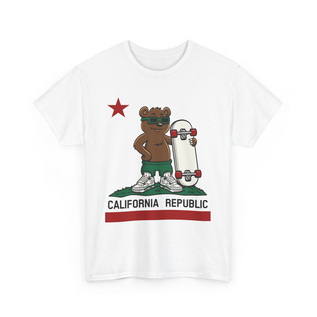 California Republic T-Shirt - Graphic T-Shirt from Tee Utopia