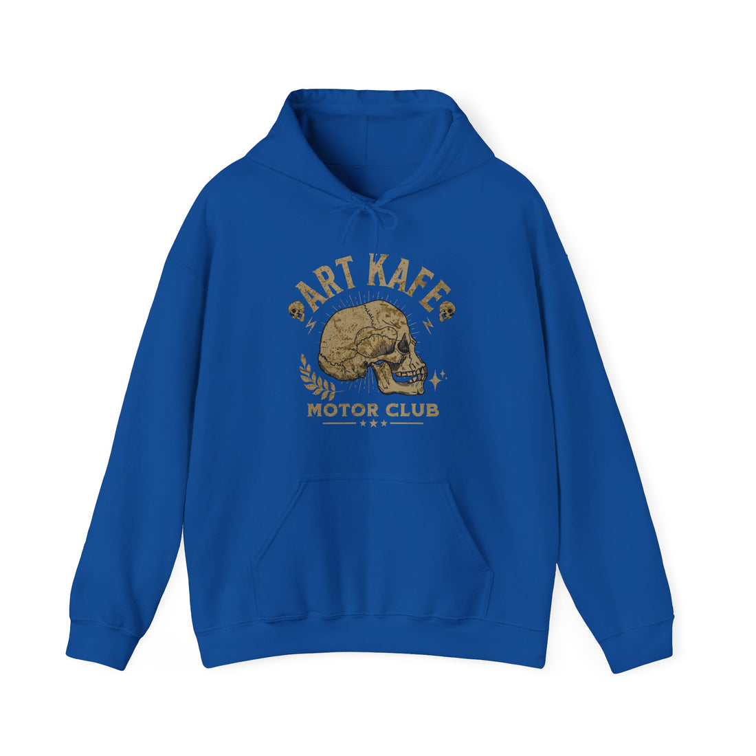 Art Kafe Motor Club Hoodie - Graphic Hoodie from Tee Utopia