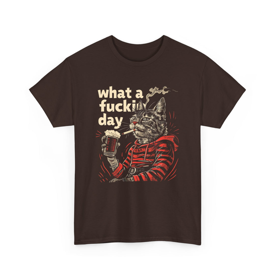 What A F*cking Day T-Shirt - Graphic T-Shirt from Tee Utopia