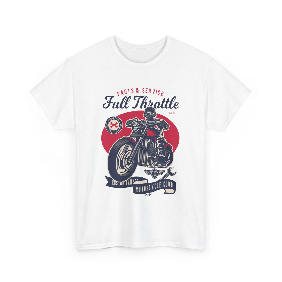 Full Throttle T-Shirt - Graphic T-Shirt from Tee Utopia