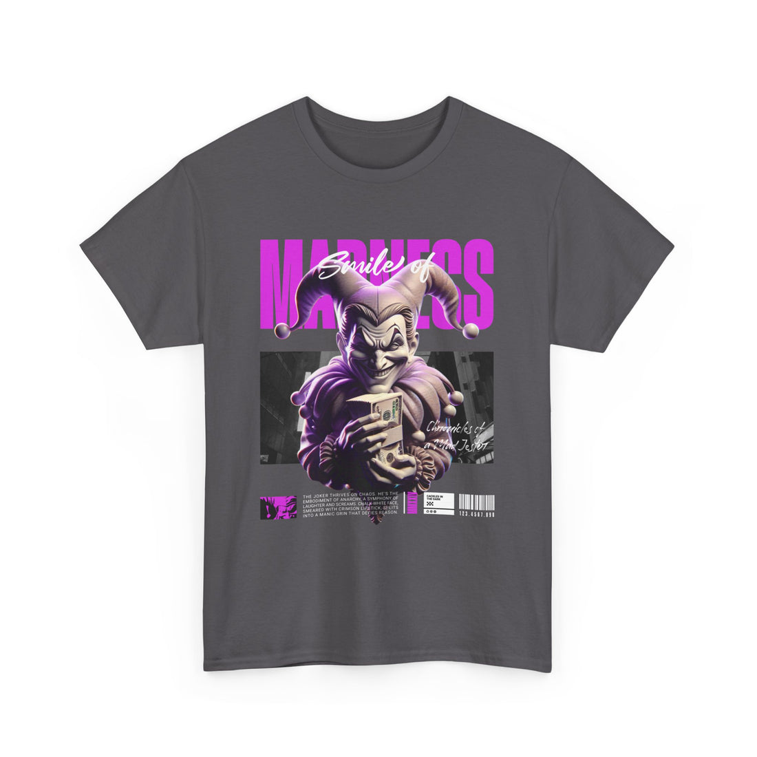 Smiles Of Madness T-Shirt - Graphic T-Shirt from Tee Utopia