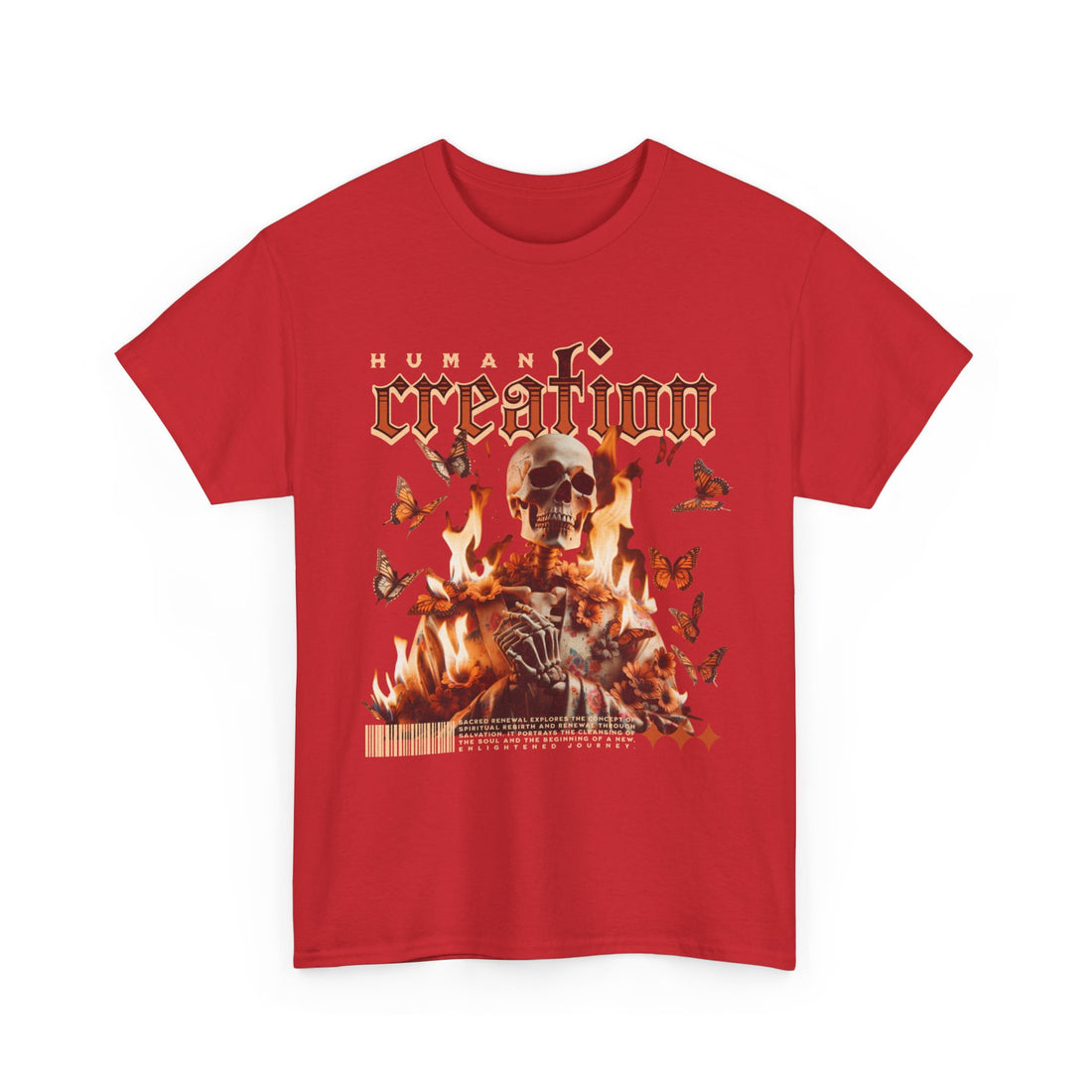 Human Creation T-Shirt - Graphic T-Shirt from Tee Utopia