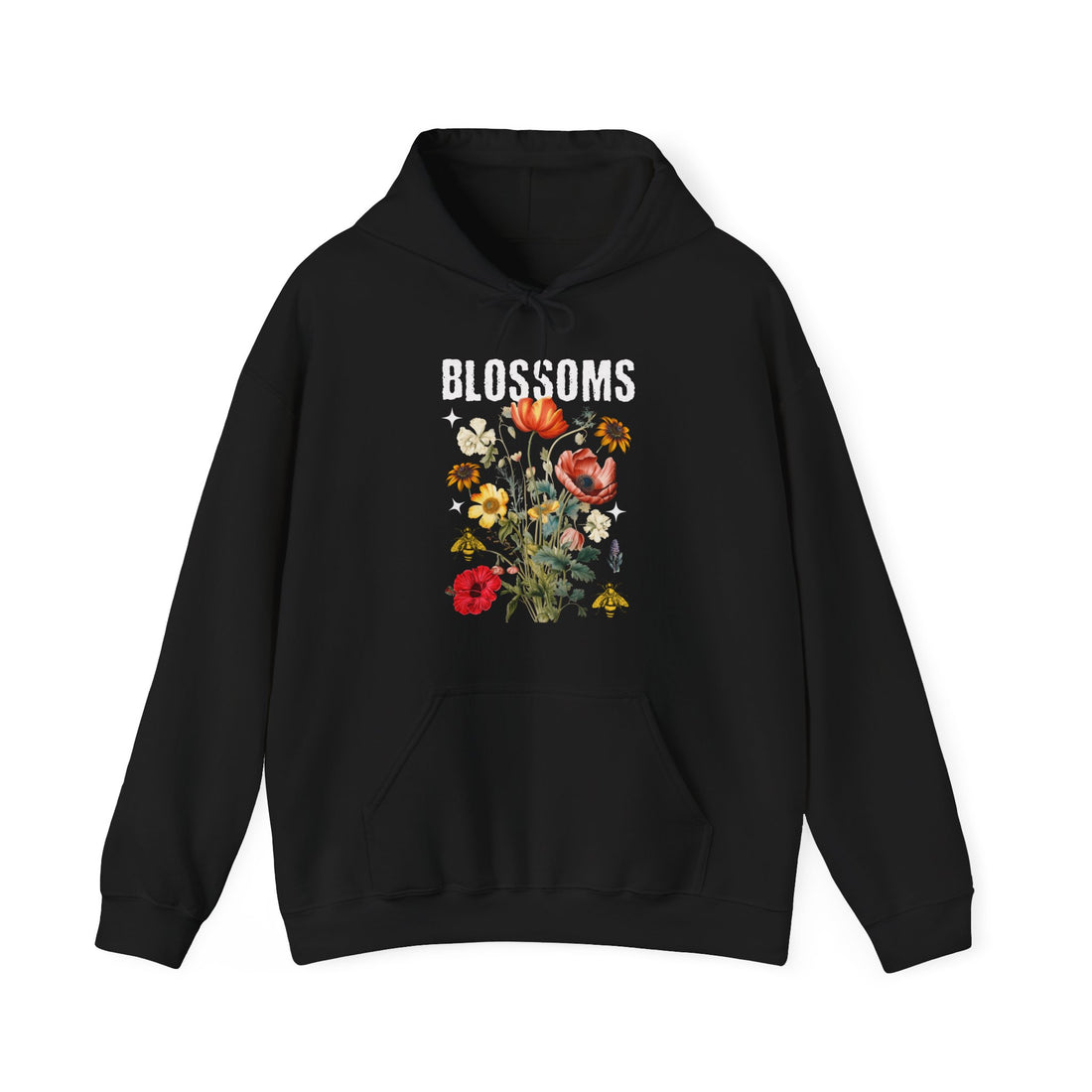 Blossoms Hoodie - Graphic Hoodie from Tee Utopia