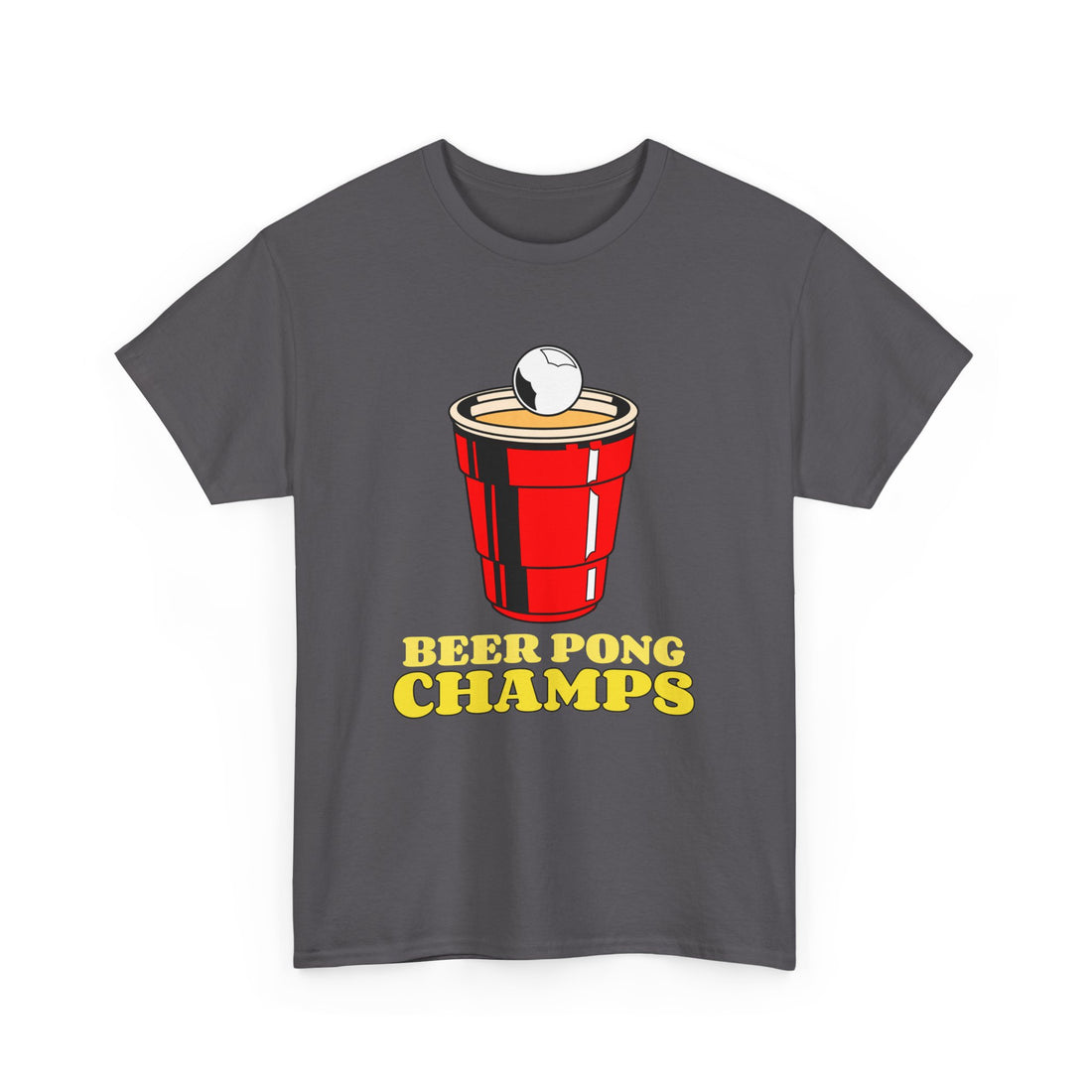 Beer Pong Champs  T-Shirt - Graphic T-Shirt from Tee Utopia