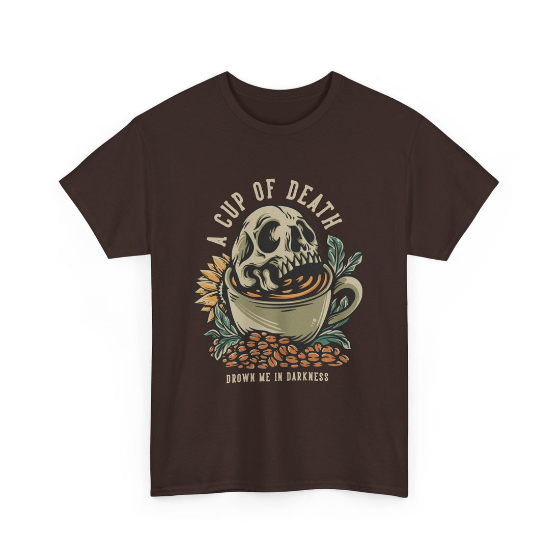 A Cup of Death T-Shirt - Graphic T-Shirt from Tee Utopia