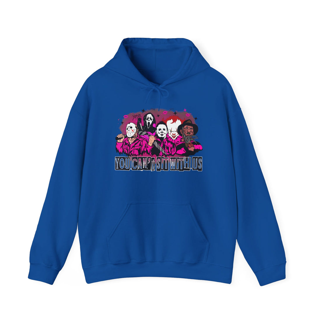 You Can't Sit With Us Hoodie - Graphic Hoodie from Tee Utopia