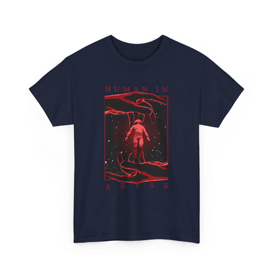 Human in Abyss T-Shirt - Graphic T-Shirt from Tee Utopia