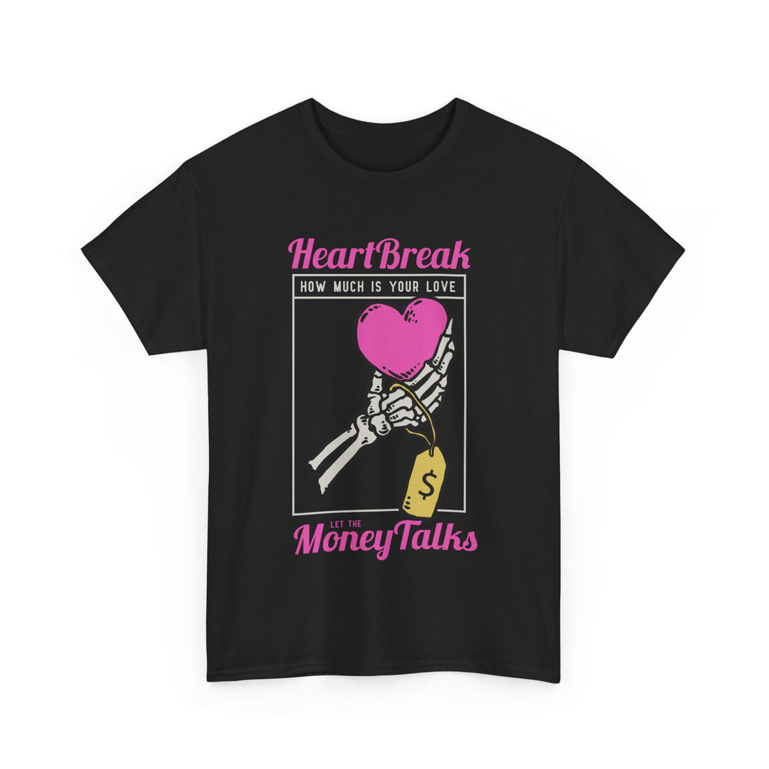 Heart Break T-Shirt - Graphic T-Shirt from Tee Utopia