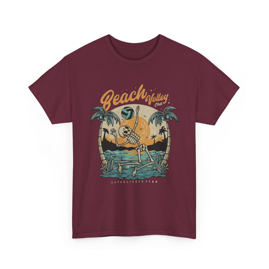 Beach Volley Club T-Shirt - Graphic T-Shirt from Tee Utopia