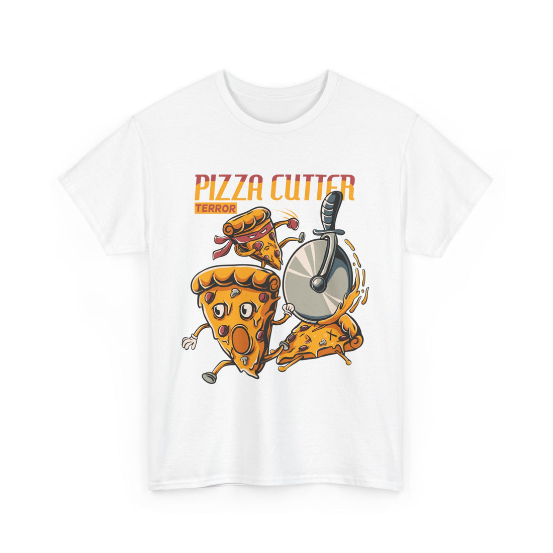 Pizza Cutter T-Shirt - Graphic T-Shirt from Tee Utopia