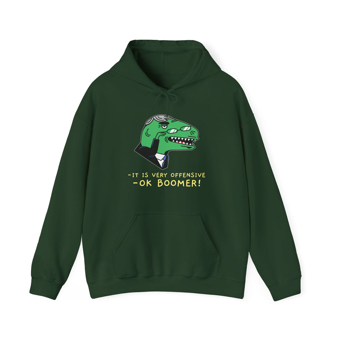 OK Boomer! Hoodie - Graphic Hoodie from Tee Utopia