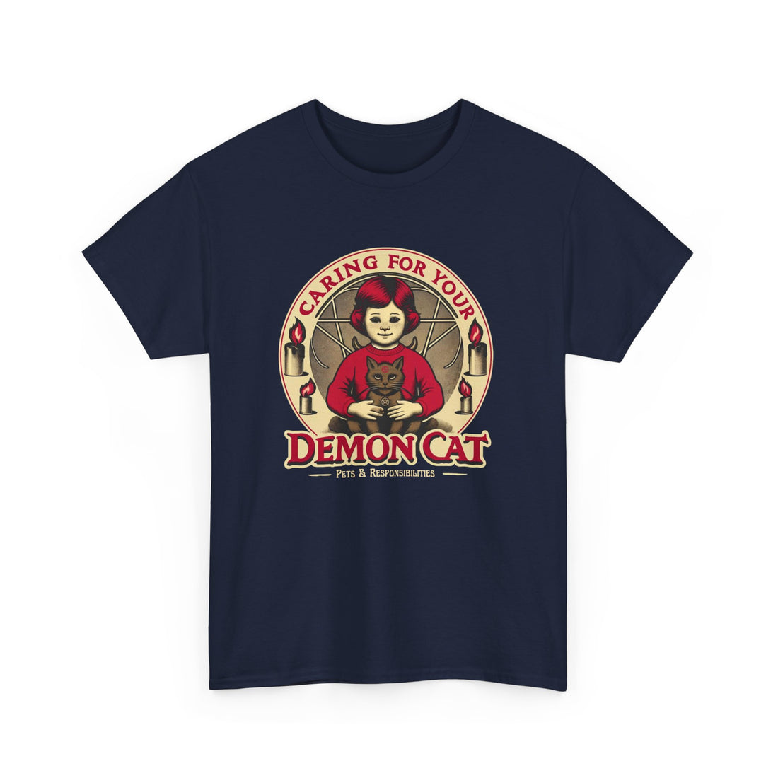 Caring For Your Demon T-Shirt - Graphic T-Shirt from Tee Utopia