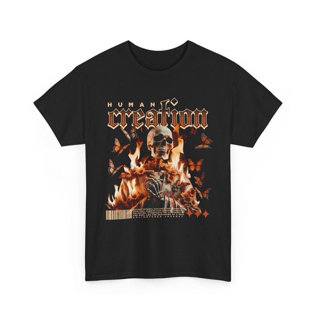 Human Creation T-Shirt - Graphic T-Shirt from Tee Utopia
