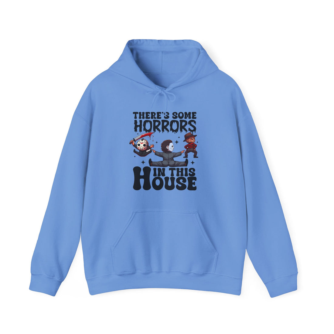 Theres Some Horrors In This House Hoodie - Graphic Hoodie from Tee Utopia