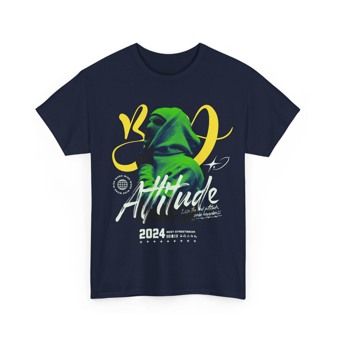 Attitude T-Shirt - Graphic T-Shirt from Tee Utopia