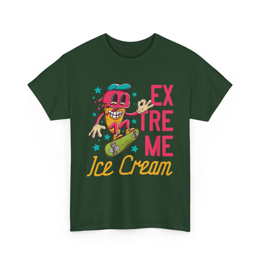 Extreme Ice Cream T-Shirt - Graphic T-Shirt from Tee Utopia