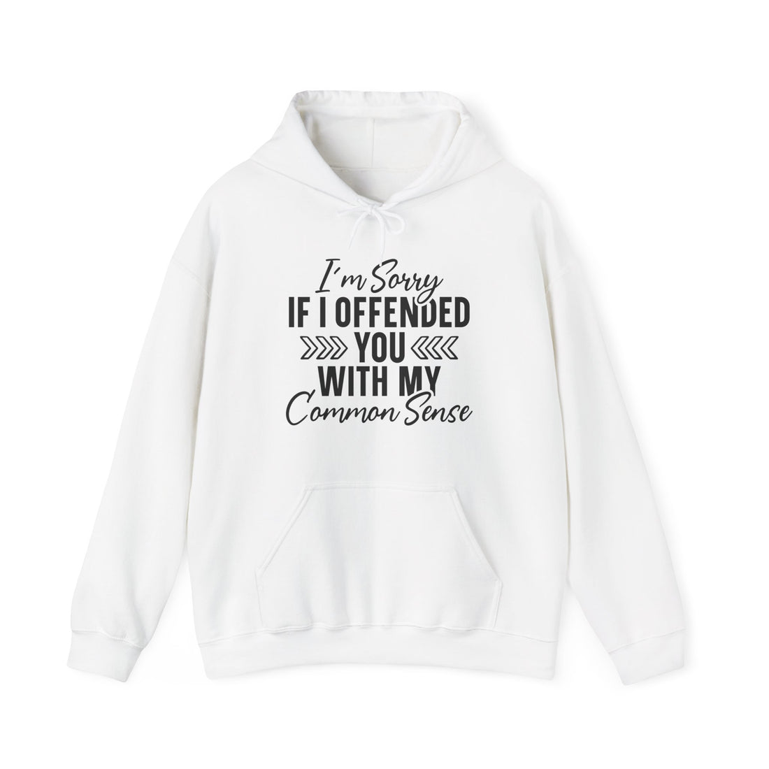 I'm Sorry If I Offended You Hoodie - Graphic Hoodie from Tee Utopia